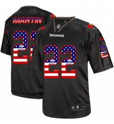 Mens Nike Tampa Bay Buccaneers 22 Doug Martin Elite Black USA Flag Fashion NFL Jersey Mens Nike Tampa Bay Buccaneers 22 Doug Martin Elite Black USA Flag Fashion NFL Jersey