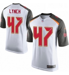 Mens Nike Tampa Bay Buccaneers 47 John Lynch Game White NFL Jersey Mens Nike Tampa Bay Buccaneers 47 John Lynch Game White NFL Jersey