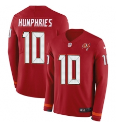 Nike Buccaneers 10 Adam Humphries Red Team Color Men s Stitched NFL Limited Therma Long Sleeve Jersey Nike Buccaneers 10 Adam Humphries Red Team Color Men s Stitched NFL Limited Therma Long Sleeve Jersey