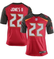 Nike Buccaneers #22 Ronald Jones II Red Team Color Mens Stitched NFL New Elite Jersey Nike Buccaneers #22 Ronald Jones II Red Team Color Mens Stitched NFL New Elite Jersey