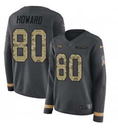 Nike Buccaneers #80 O J Howard Anthracite Salute to Service Nike Buccaneers #80 O J Howard Anthracite Salute to Service