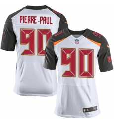Nike Buccaneers #90 Jason Pierre Paul White Mens Stitched NFL New Elite Jersey Nike Buccaneers #90 Jason Pierre Paul White Mens Stitched NFL New Elite Jersey