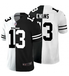 Tampa Bay Buccaneers 13 Mike Evans Men Black V White Peace Split Nike Vapor Untouchable Limited NFL Jersey Tampa Bay Buccaneers 13 Mike Evans Men Black V White Peace Split Nike Vapor Untouchable Limited NFL Jersey