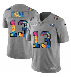 Tampa Bay Buccaneers 13 Mike Evans Men Nike Multi Color 2020 NFL Crucial Catch NFL Jersey Greyheather Tampa Bay Buccaneers 13 Mike Evans Men Nike Multi Color 2020 NFL Crucial Catch NFL Jersey Greyheather