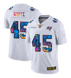 Tampa Bay Buccaneers 45 Devin White Men White Nike Multi Color 2020 NFL Crucial Catch Limited NFL Jersey Tampa Bay Buccaneers 45 Devin White Men White Nike Multi Color 2020 NFL Crucial Catch Limited NFL Jersey