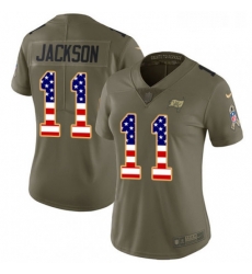 Womens Nike Tampa Bay Buccaneers 11 DeSean Jackson Limited OliveUSA Flag 2017 Salute to Service NFL Jersey Womens Nike Tampa Bay Buccaneers 11 DeSean Jackson Limited OliveUSA Flag 2017 Salute to Service NFL Jersey