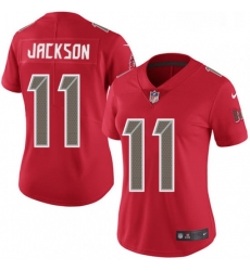 Womens Nike Tampa Bay Buccaneers 11 DeSean Jackson Limited Red Rush Vapor Untouchable NFL Jersey Womens Nike Tampa Bay Buccaneers 11 DeSean Jackson Limited Red Rush Vapor Untouchable NFL Jersey