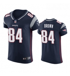 Men Nike New England Patriots 84 Antonio Brown Navy Blue Vapor Elite Jersey Men Nike New England Patriots 84 Antonio Brown Navy Blue Vapor Elite Jersey