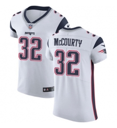 Men Nike Patriots #32 Devin McCourty White Stitched NFL Vapor Untouchable Elite Jersey Men Nike Patriots #32 Devin McCourty White Stitched NFL Vapor Untouchable Elite Jersey