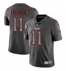 Mens Nike New England Patriots 11 Julian Edelman Gray Static Vapor Untouchable Limited NFL Jersey Mens Nike New England Patriots 11 Julian Edelman Gray Static Vapor Untouchable Limited NFL Jersey