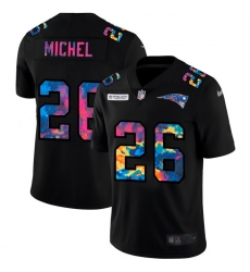New England Patriots 26 Sony Michel Men Nike Multi Color Black 2020 NFL Crucial Catch Vapor Untouchable Limited Jersey New England Patriots 26 Sony Michel Men Nike Multi Color Black 2020 NFL Crucial Catch Vapor Untouchable Limited Jersey
