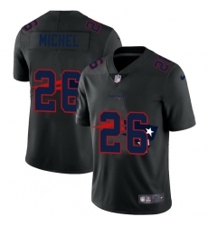 New England Patriots 26 Sony Michel Men Nike Team Logo Dual Overlap Limited NFL Jersey Black New England Patriots 26 Sony Michel Men Nike Team Logo Dual Overlap Limited NFL Jersey Black