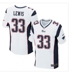 New New England Patriots #33 Dion Lewis White Mens Stitched NFL Elite Jersey New New England Patriots #33 Dion Lewis White Mens Stitched NFL Elite Jersey