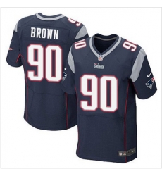 New New England Patriots #90 Malcom Brown Navy Blue Team Color Mens Stitched NFL Elite Jersey New New England Patriots #90 Malcom Brown Navy Blue Team Color Mens Stitched NFL Elite Jersey