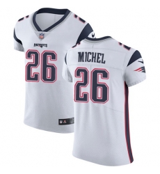 Nike Patriots #26 Sony Michel White Mens Stitched NFL Vapor Untouchable Elite Jersey Nike Patriots #26 Sony Michel White Mens Stitched NFL Vapor Untouchable Elite Jersey