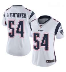 Womens Nike New England Patriots 54 Donta Hightower White Vapor Untouchable Limited Player NFL Jersey Womens Nike New England Patriots 54 Donta Hightower White Vapor Untouchable Limited Player NFL Jersey