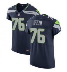 Men Nike Seahawks #76 Germain Ifedi Steel Blue Team Color Stitched NFL Vapor Untouchable Elite Jersey Men Nike Seahawks #76 Germain Ifedi Steel Blue Team Color Stitched NFL Vapor Untouchable Elite Jersey
