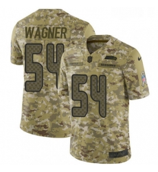 Mens Nike Seattle Seahawks 54 Bobby Wagner Limited Camo 2018 Salute to Service NFL Jersey