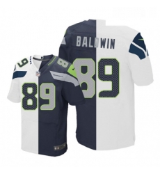 Mens Nike Seattle Seahawks 89 Doug Baldwin Elite NavyWhite Split Fashion NFL Jersey Mens Nike Seattle Seahawks 89 Doug Baldwin Elite NavyWhite Split Fashion NFL Jersey