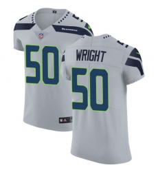 Nike Seahawks #50 K J Wright Grey Alternate Mens Stitched NFL Vapor Untouchable Elite Jersey Nike Seahawks #50 K J Wright Grey Alternate Mens Stitched NFL Vapor Untouchable Elite Jersey