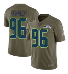 Nike Seahawks #96 Cortez Kennedy Olive Mens Stitched NFL Limited 2017 Salute to Service Jersey Nike Seahawks #96 Cortez Kennedy Olive Mens Stitched NFL Limited 2017 Salute to Service Jersey