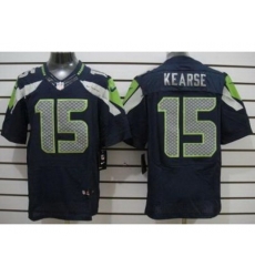 Nike Seattle Seahawks 15 Jermaine Kearse Blue Elite NFL Jersey Nike Seattle Seahawks 15 Jermaine Kearse Blue Elite NFL Jersey
