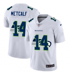 Seattle Seahawks 14 DK Metcalf White Men Nike Team Logo Dual Overlap Limited NFL Jersey Seattle Seahawks 14 DK Metcalf White Men Nike Team Logo Dual Overlap Limited NFL Jersey