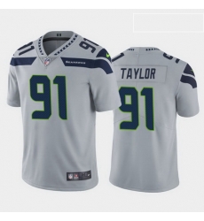 men darrell taylor seattle seahawks gray vapor limited jersey men darrell taylor seattle seahawks gray vapor limited jersey