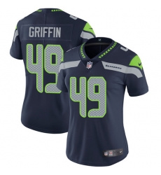 Nike Seahawks #49 Shaquem Griffin Steel Blue Team Color Womens Stitched NFL Vapor Untouchable Limited Jersey Nike Seahawks #49 Shaquem Griffin Steel Blue Team Color Womens Stitched NFL Vapor Untouchable Limited Jersey