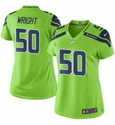 Nike Seahawks #50 K J Wright Green Womens Stitched NFL Limited Rush Jersey Nike Seahawks #50 K J Wright Green Womens Stitched NFL Limited Rush Jersey