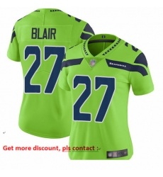 Seahawks 27 Marquise Blair Green Women Stitched Football Limited Rush Jersey Seahawks 27 Marquise Blair Green Women Stitched Football Limited Rush Jersey