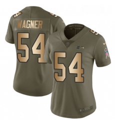 Womens Nike Seattle Seahawks 54 Bobby Wagner Limited OliveGold 2017 Salute to Service NFL Jersey Womens Nike Seattle Seahawks 54 Bobby Wagner Limited OliveGold 2017 Salute to Service NFL Jersey