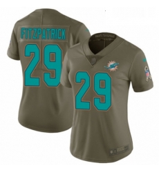 Womens Nike Miami Dolphins 29 Minkah Fitzpatrick Limited Olive 2017 Salute to Service NFL Jersey Womens Nike Miami Dolphins 29 Minkah Fitzpatrick Limited Olive 2017 Salute to Service NFL Jersey