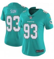Womens Nike Miami Dolphins 93 Ndamukong Suh Elite Aqua Green Team Color NFL Jersey Womens Nike Miami Dolphins 93 Ndamukong Suh Elite Aqua Green Team Color NFL Jersey