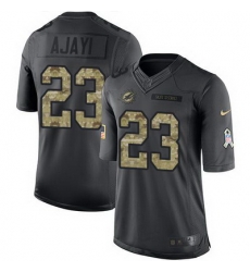 Nike Dolphins #23 Jay Ajayi Black Youth Stitched NFL Limited 2016 Salute to Service Jersey Nike Dolphins #23 Jay Ajayi Black Youth Stitched NFL Limited 2016 Salute to Service Jersey