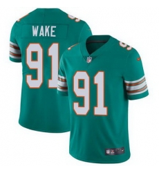 Nike Dolphins #91 Cameron Wake Aqua Green Alternate Youth Stitched NFL Vapor Untouchable Limited Jersey Nike Dolphins #91 Cameron Wake Aqua Green Alternate Youth Stitched NFL Vapor Untouchable Limited Jersey