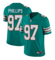 Nike Dolphins #97 Jordan Phillips Aqua Green Alternate Youth Stitched NFL Vapor Untouchable Limited Jersey Nike Dolphins #97 Jordan Phillips Aqua Green Alternate Youth Stitched NFL Vapor Untouchable Limited Jersey
