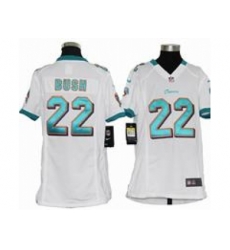 Youth Nike Youth Miami Dolphins #22 Reggie Bush White jerseys Youth Nike Youth Miami Dolphins #22 Reggie Bush White jerseys