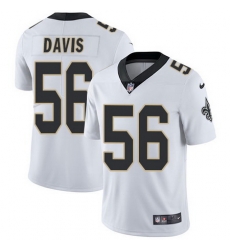 Nike Saints #56 DeMario Davis White Youth Stitched NFL Vapor Untouchable Limited Jersey Nike Saints #56 DeMario Davis White Youth Stitched NFL Vapor Untouchable Limited Jersey