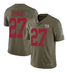 Giants 27 Deandre Baker Olive Men Stitched Football Limited 2017 Salute To Service Jersey Giants 27 Deandre Baker Olive Men Stitched Football Limited 2017 Salute To Service Jersey