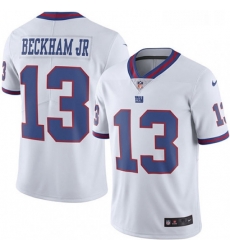 Mens Nike New York Giants 13 Odell Beckham Jr Limited White Rush Vapor Untouchable NFL Jersey Mens Nike New York Giants 13 Odell Beckham Jr Limited White Rush Vapor Untouchable NFL Jersey