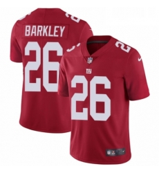 Mens Nike New York Giants 26 Saquon Barkley Red Alternate Vapor Untouchable Limited Player NFL Jersey Mens Nike New York Giants 26 Saquon Barkley Red Alternate Vapor Untouchable Limited Player NFL Jersey