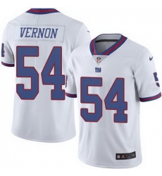 Nike Giants #54 Olivier Vernon White Mens Stitched NFL Limited Rush Jersey Nike Giants #54 Olivier Vernon White Mens Stitched NFL Limited Rush Jersey