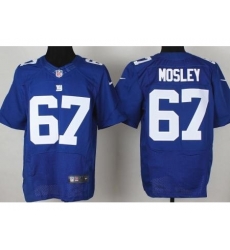 Nike New York Giants 67 Brandon Mosley Blue Elite NFL Jersey Nike New York Giants 67 Brandon Mosley Blue Elite NFL Jersey