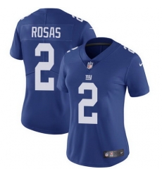 Nike Giants 2 Aldrick Rosas Royal Blue Team Color Womens Stitched NFL Vapor Untouchable Limited Jersey Nike Giants 2 Aldrick Rosas Royal Blue Team Color Womens Stitched NFL Vapor Untouchable Limited Jersey