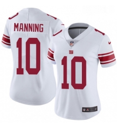 Womens Nike New York Giants 10 Eli Manning White Vapor Untouchable Limited Player NFL Jersey Womens Nike New York Giants 10 Eli Manning White Vapor Untouchable Limited Player NFL Jersey