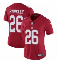 Womens Nike New York Giants 26 Saquon Barkley Red Alternate Vapor Untouchable Limited Player NFL Jersey Womens Nike New York Giants 26 Saquon Barkley Red Alternate Vapor Untouchable Limited Player NFL Jersey