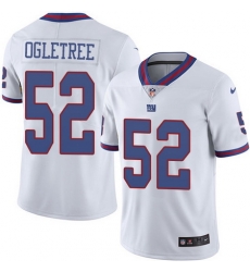 Nike Giants #52 Alec Ogletree White Youth Stitched NFL Limited Rush Jersey Nike Giants #52 Alec Ogletree White Youth Stitched NFL Limited Rush Jersey