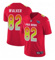 Mens Nike Tennessee Titans 82 Delanie Walker Limited Red 2018 Pro Bowl NFL Jersey Mens Nike Tennessee Titans 82 Delanie Walker Limited Red 2018 Pro Bowl NFL Jersey