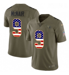 Mens Nike Tennessee Titans 9 Steve McNair Limited OliveUSA Flag 2017 Salute to Service NFL Jersey Mens Nike Tennessee Titans 9 Steve McNair Limited OliveUSA Flag 2017 Salute to Service NFL Jersey